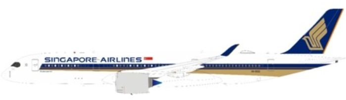 Airbus A350-941ULR Singapore Airlines 9V-SGG with Stand